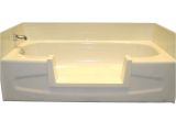 Soaking Bathtub Kit Walk In Bath Tub Shower Easy Step Through Insert Do It