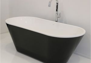 Soaking Bathtub Nz Evo 1670 Freestanding Bath Black White Baths Products