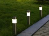 Solar Lights for Walkway 6pcs solar Light Stainless Steel Pathway Lawn Lamp Warm White solar