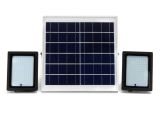 Solar Panel Flood Lights 2 Pcs 20w Waterproof 150 Led Flood Light Remote Control Light Sensor