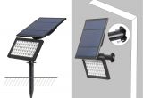 Solar Panel Flood Lights 50 Led solar Spotlights T Sunrise 5w solar Garden Light 2 Modes
