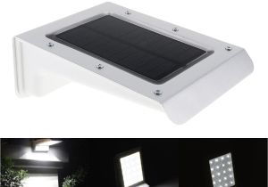 Solar Panel Flood Lights Aluminum Waterproof 20 Led solar Power Outdoor Security Light Lamp