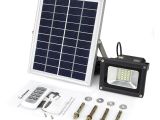 Solar Panel Flood Lights Dhl Dimmable solar Flood Light with Remote Control 10w Outdoor