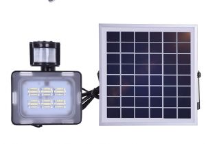 Solar Panel Flood Lights Hot Selling solar 12v 10w Led Flood Light Motion Sensor 12vdc 24vdc