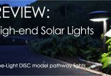 Solar Path Lights Reviews Free Light Disc solar Light Review Unboxing Youtube