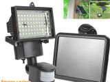 Solar Powered Flood Lights Motion Sensor High Quality solar Panel Led Flood Security Garden Light Pir Motion