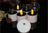 Solar Powered Tea Lights Led Flameless Candle solar Powered Led Candle Lamp Yellow Tea Light