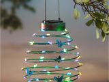 Solar Powered Twinkle Lights Hanging solar Lantern Decoration butterfly solar Accents Yard