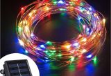 Solar Powered Twinkle Lights Led String Lights 10m 100 Leds solar Powered Copper Wire Fairy