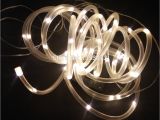 Solar Powered Twinkle Lights Yiyang Outdoor solar Led String Lights Outdoor solar Rope Tube Led