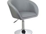 Sphera Modern Design White Leather Swivel Accent Chair Sphera Modern Design White Accent Chair Modern