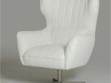 Sphera Modern Design White Leather Swivel Accent Chair White Leather Swivel Accent Chair Charlotte north Carolina