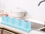 Splash Guard for Bathtub Sink Water Splash Guard Baffle Plate Wave Wash Basin Kitchen with