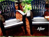 Spray Paint for Plastic Chairs Patio Chair Makeover Adirondackchair Adirondack Chairs