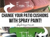 Spray Paint for Plastic Chairs Yes I Actually Spray Painted My Patio Cushions orc Week 5
