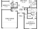 Square Foot Bathtub area Traditional Style House Plan 3 Beds 2 Baths 1882 Sq Ft