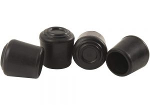 Square Rubber Caps for Chair Legs Amazon Com softtouch Rubber Leg Tip 4 Pieces 1 2 Black Home