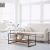 Square Side Tables Living Room Amazon Zinus Modern Studio Collection Rectangular Coffee Table