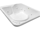 Square Whirlpool Bathtub Carver Tubs Be7260 Square Drop In 12 Jet Self