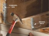 Squeaky Floor Joist Hangers Easy Deck Inspection and Deck Repair Tips the Family Handyman
