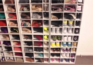 Stackable Shoe Rack Lowes My Shoe organization Storage Youtube