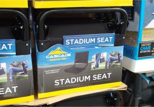 Stadium Chairs for Bleachers Costco Cascade Mountain Tech Stadium Seat Costco Weekender