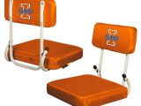 Stadium Chairs for Bleachers Fundraiser Ncaa Illinois Fighting Illini Logo Brands Hard Back Stadium Seat