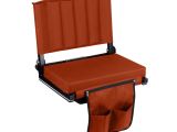 Stadium Chairs for Bleachers with Arms Leader Accessories Wide Padded Folding Stadium Chair Stadium Seat