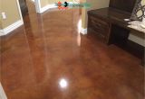 Stained Concrete Floor Looks Like Wood Acid Stained Concrete Floor by Texoma Concrete Effects In Wichita