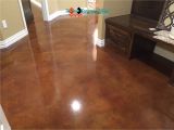 Stained Concrete Floor Looks Like Wood Acid Stained Concrete Floor by Texoma Concrete Effects In Wichita