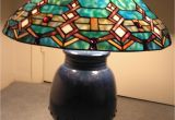 Stained Glass Table Lamps for Sale for Sale Tiffany Style Turquoise southwestern Stained Glass Lamp
