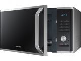 Stainless Steel Interior Microwaves Uk Amazon Com Samsung Ms11k3000as 1 1 Cu Ft Countertop Microwave