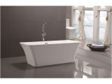 Stand Alone Acrylic Bathtubs Shop Vanity Art 67" Freestanding Acrylic Bathtub Modern