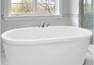 Stand Alone Air Bathtubs Free Standing Air Tubs Deck Mount Faucet with