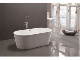 Stand Alone Bathtubs Dimensions Shop Vanity Art 67 5 Inch Freestanding Acrylic Bathtub