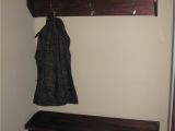Stand Up Coat Rack Entry Bench with Storage and Coat Rack Entryway Shelf with Hooks