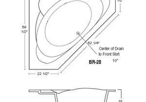 Standard Size Whirlpool Bathtub Corner Bathtubs Dimensions