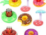 Standing Pool Float Rack Inflatable Flamingo Cup Holder Inflatable Pool Party Drink Floats