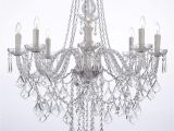 Star Shaped Light Fixture Crystal Chandelier Lighting 33ht X 28wd 8 Lights Fixture Pendant