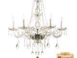 Star Shaped Light Fixture Saint Mossi Chandelier Modern K9 Crystal Raindrop Chandelier