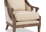 Stein Mart Accent Chairs Traditional Wood Framed Accent Chair with Scroll Arms by Craftmaster