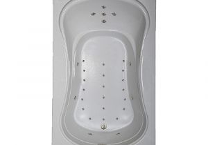 Sterling Acrylic Bathtubs fortflo 72 In Acrylic Rectangular Drop In Air Bathtub