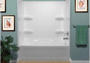Sterling Bathtubs Lowes Shop Bathtub Walls & Surrounds at Lowes