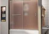 Sterling Bathtubs Lowes Sterling 5906 59s Deluxe by Pass Bath Door Silver with