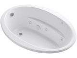 Sterling Kohler Bathtubs Kohler Sunward 5 Ft Whirlpool Tub In White K 1162 S1 0