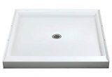 Sterling Kohler Vikrell Sterling Vikrell Ensemble 36 Inch Shower Base White High