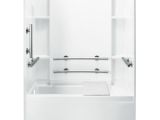 Sterling Vikrell Accord Sterling Accord 36"x48"x74 5" Vikrell Alcove Shower Kit