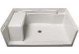 Sterling Vikrell Warranty Sterling Pbg Vikrell 60" Seated Shower Base