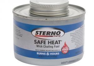 Sterno Candle Lamp Company Sterno Candle Lampa¢ Safe Heata 6 Hr Wick Chafing Fuel Clear 24
