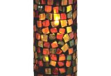 Sterno Candle Lamp Company Sterno Products 80160 Rioja Hurricane 2 7 8 X 6 Earthtone Glass